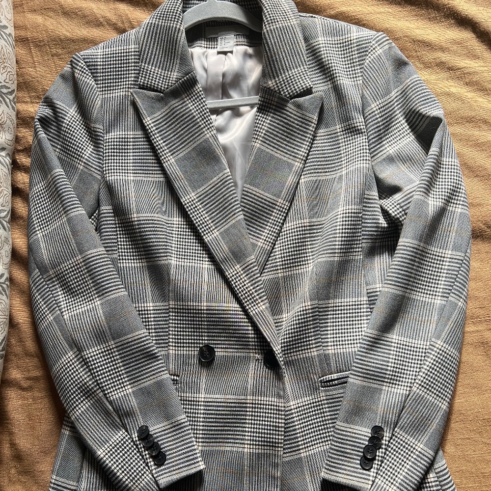 H&M Double Breasted Blazer